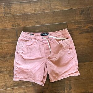 Hollister Pink Men's Epic Flex jogger Shorts, size M, 7”